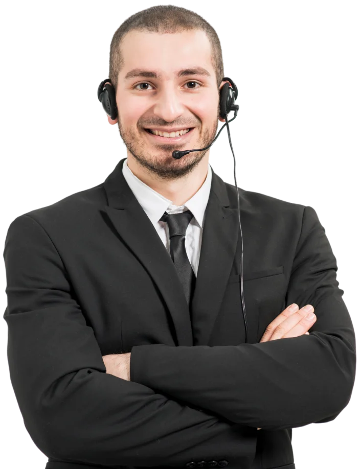 Cold Calling VA with headset