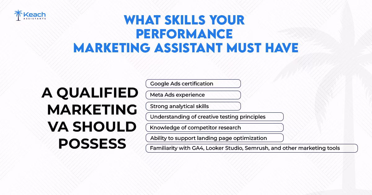 What Skills Your Performance Marketing Assistant Must Have