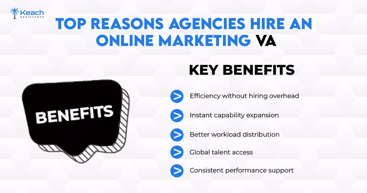 Top Reasons Agencies Hire an Online Marketing VA