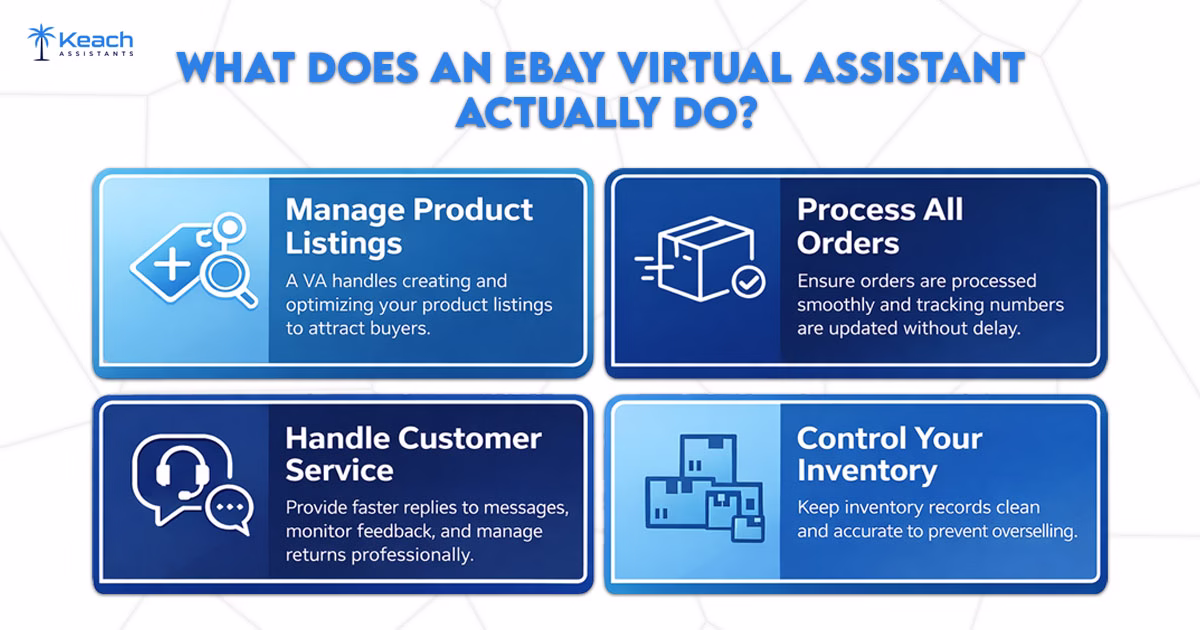 What Does an eBay Virtual Assistant Actually Do?