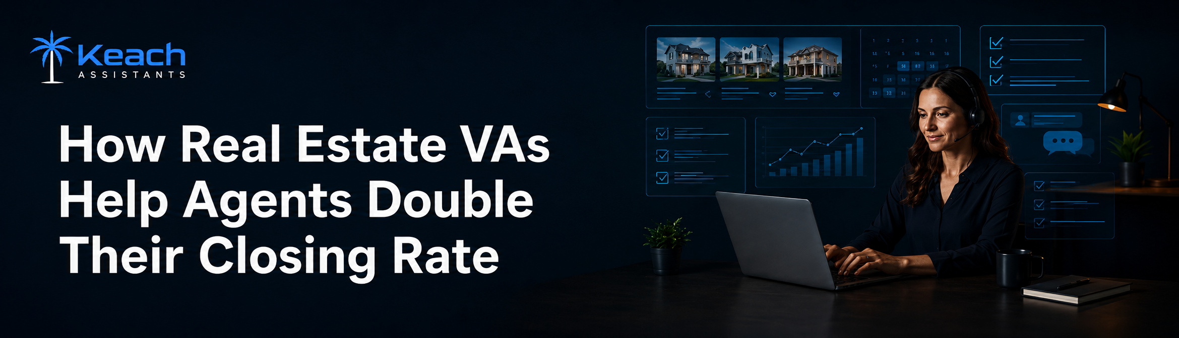 How Real Estate VAs Help Agents Double Their Closing Rate