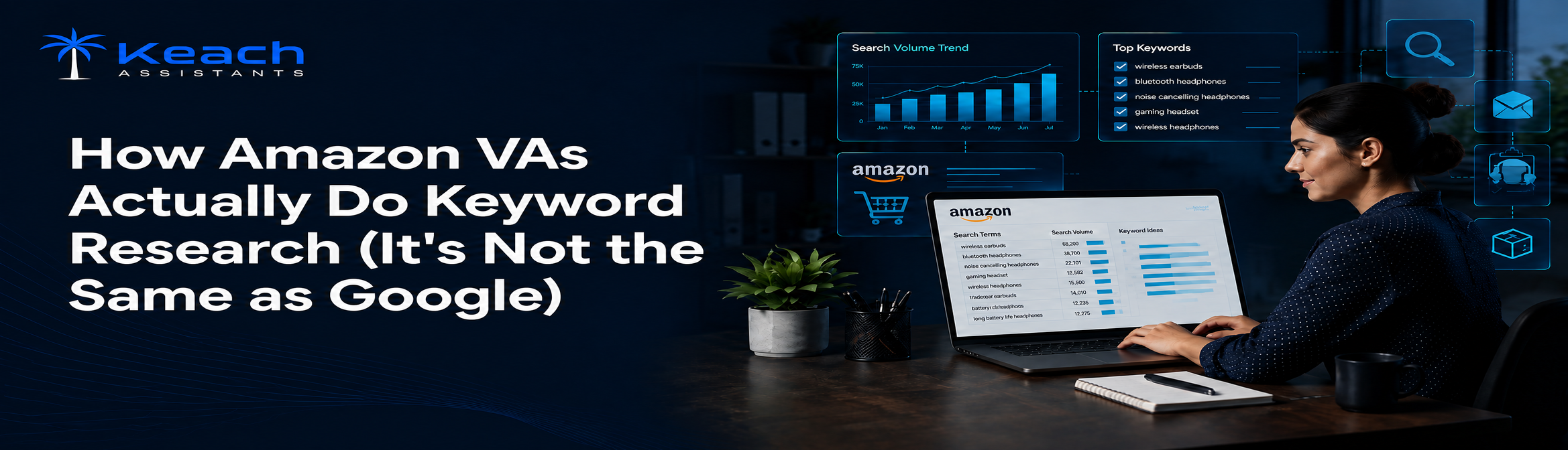 How Amazon VAs Actually Do Keyword Research (It's Not the Same as Google)