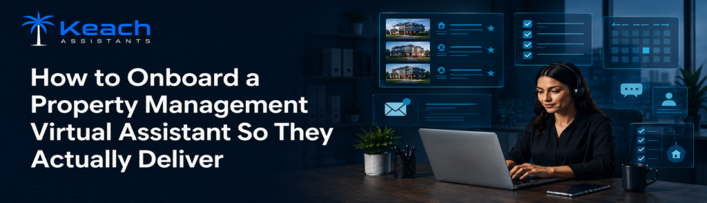How to Onboard a Property Management Virtual Assistant So They Actually Deliver