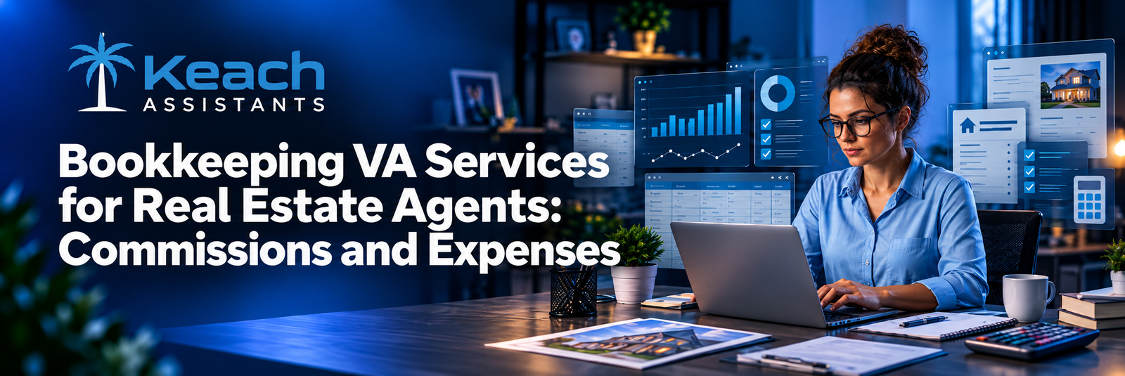 Bookkeeping VA Services for Real Estate Agents: Commissions and Expenses